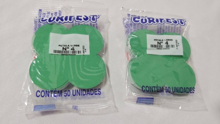FORMA PETALA N� 4� VERDE C/50UND